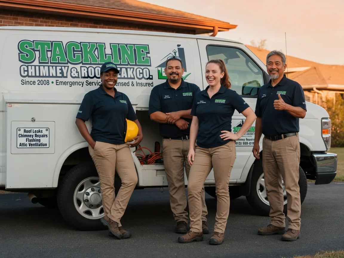 Chimney flashing repair company in Townsend, MA